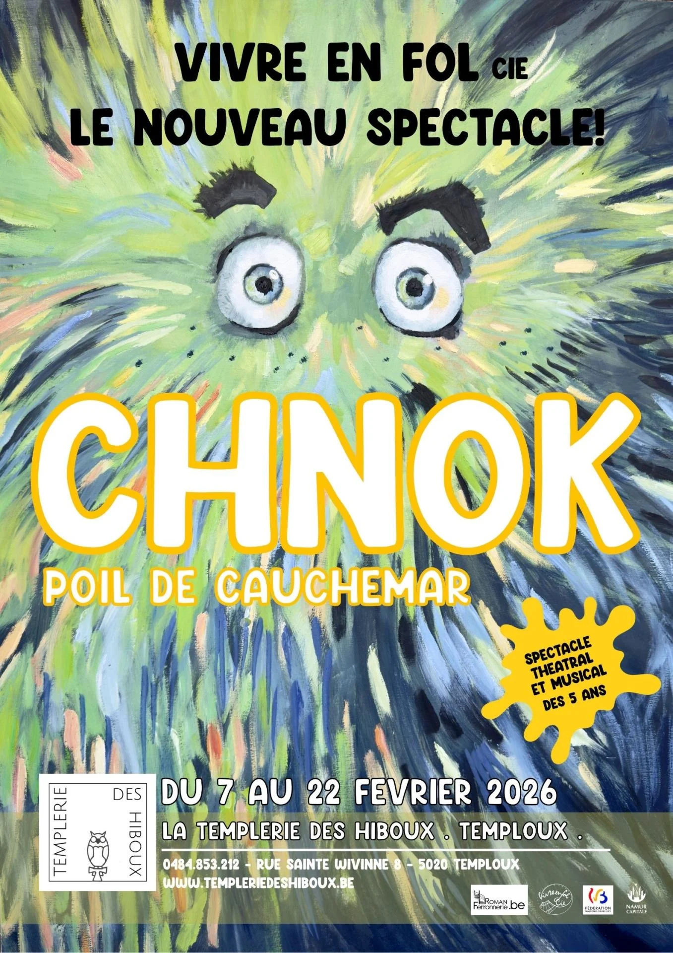 Affiche chnok leger