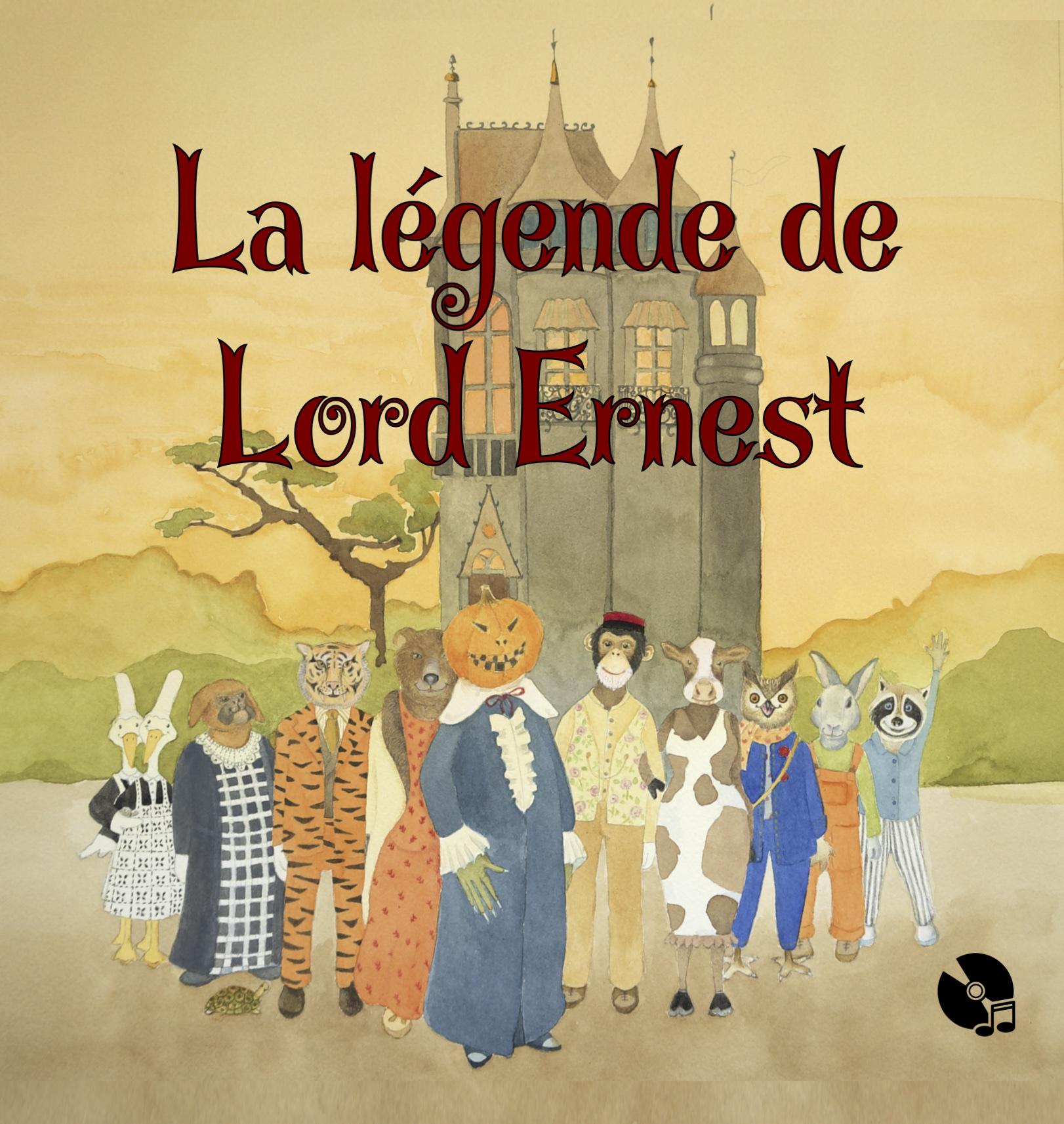 Couverture new la le gende de lord ernest